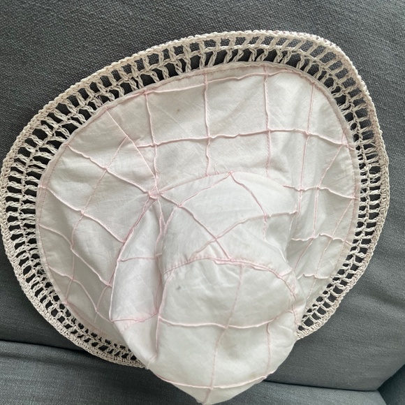 Light pink beach hat - Picture 1 of 2